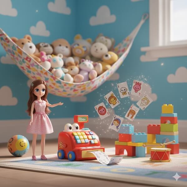 toystoryおもちゃと遊ぶ子供2