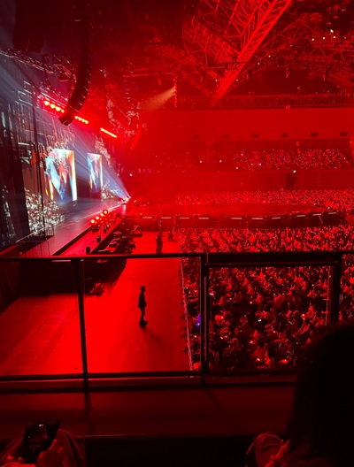 マリンメッセ福岡注釈付き指定席見え方