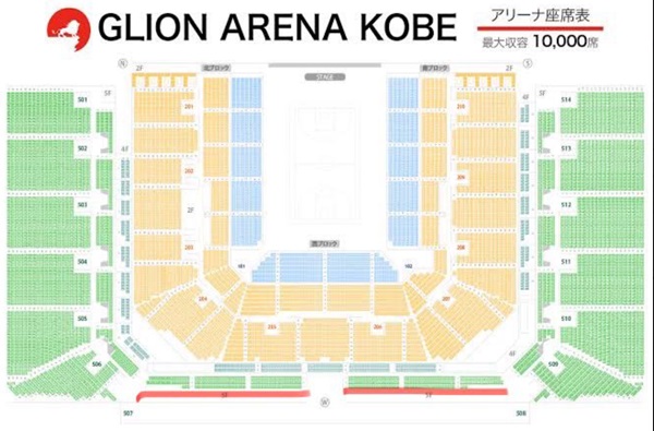 GLION立見席見え方