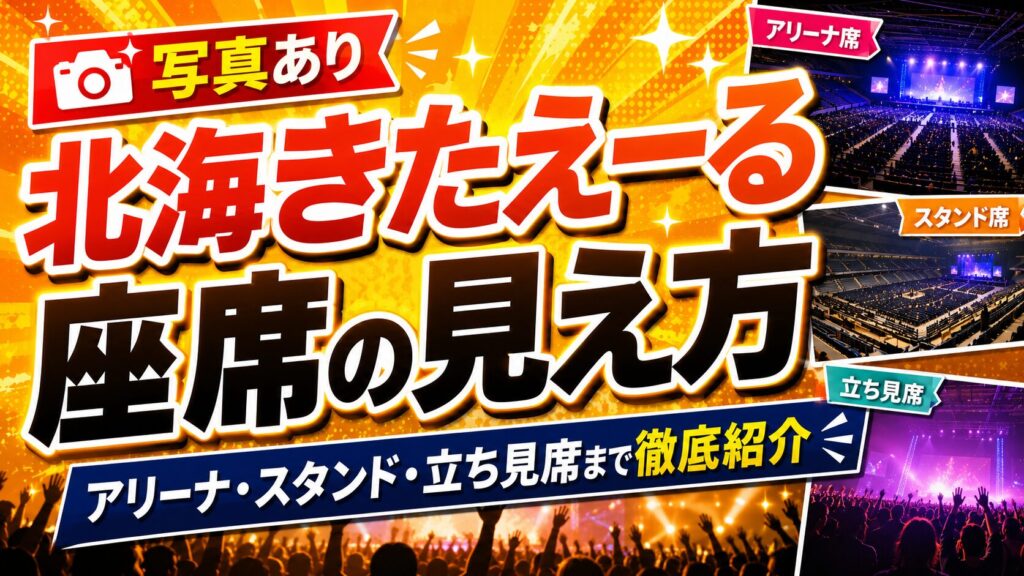 北海きたえーる座席見え方