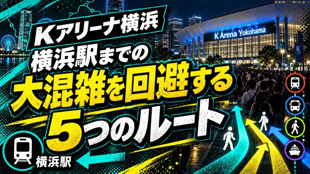 Kアリーナ混雑回避